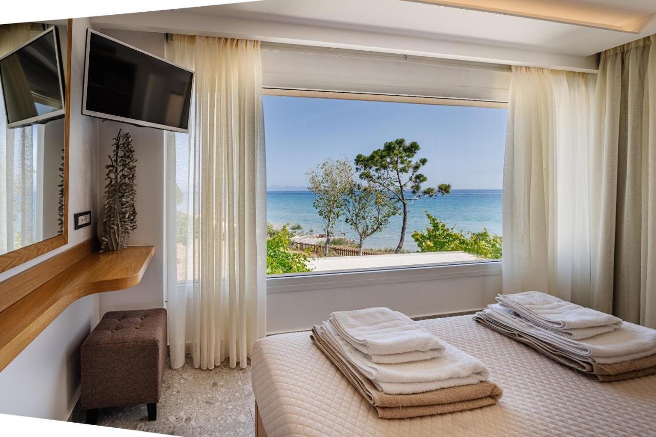 Addimare Sea View Villa, And Events Venue Alykes  Buitenkant foto