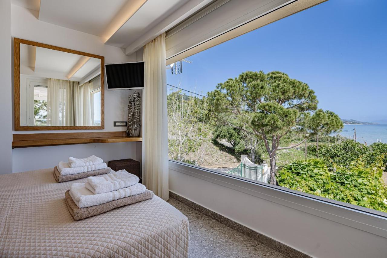 Addimare Sea View Villa, And Events Venue Alykes  Buitenkant foto