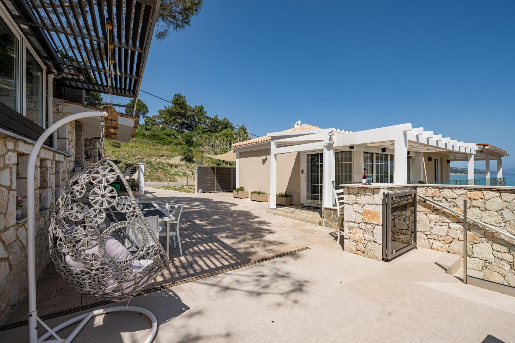 Addimare Sea View Villa, And Events Venue Alykes  Buitenkant foto