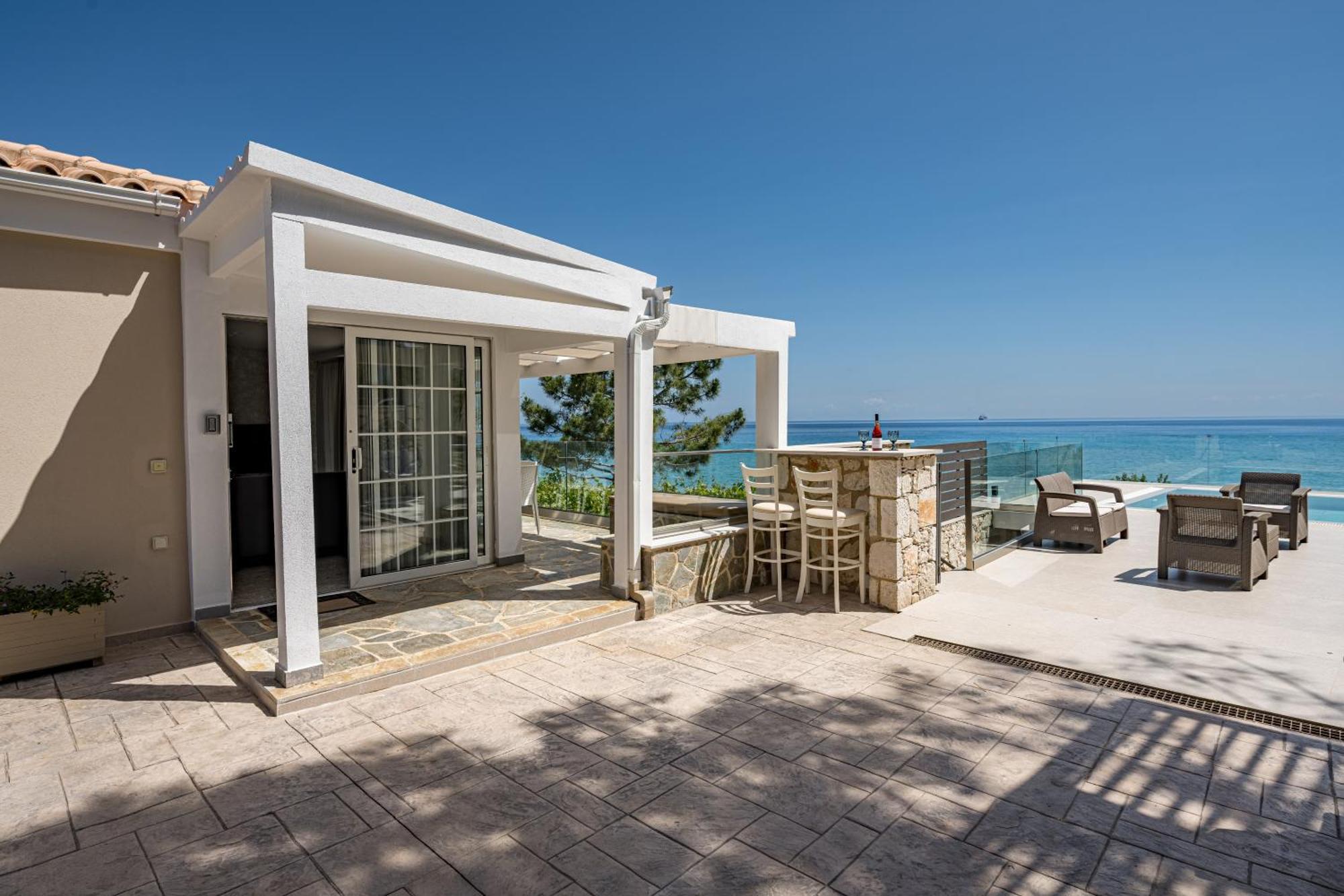 Addimare Sea View Villa, And Events Venue Alykes  Buitenkant foto